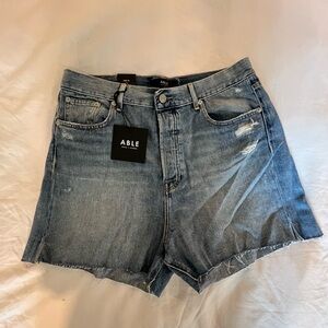 ABLE Women's Blue Denim Shorts
